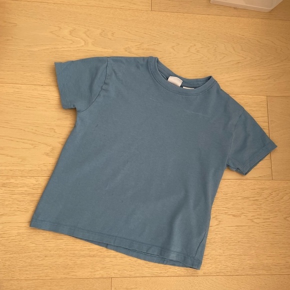 Zara Toddler 2 Pack of Plain T Shirts Size 3/4 - Picture 2 of 3